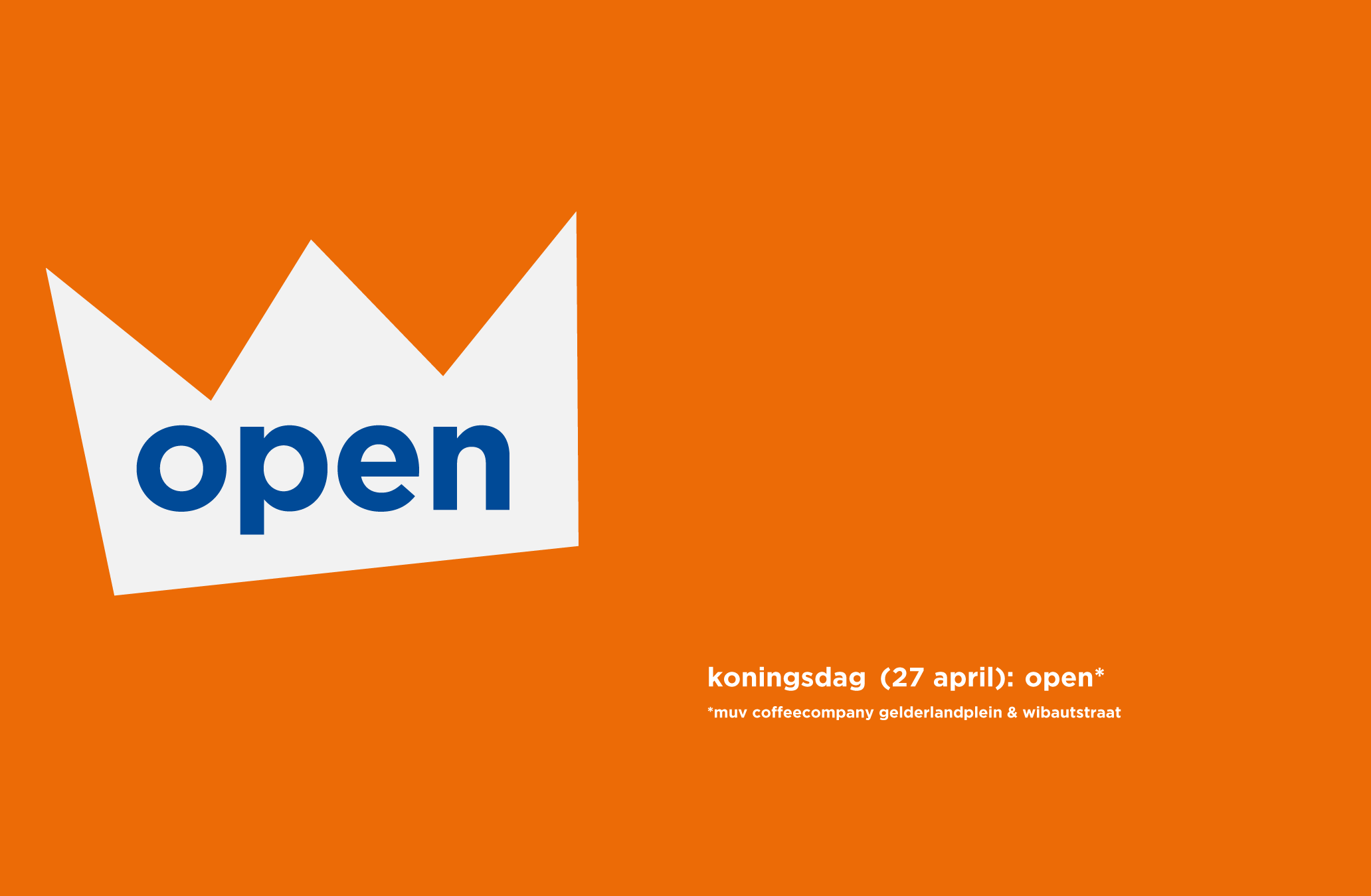open op koningsdag