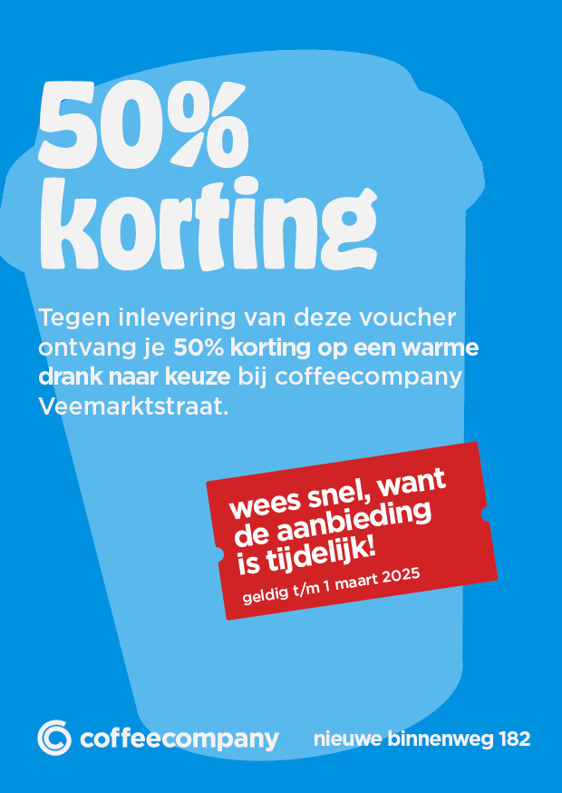 Kom nu proeven met 50% korting